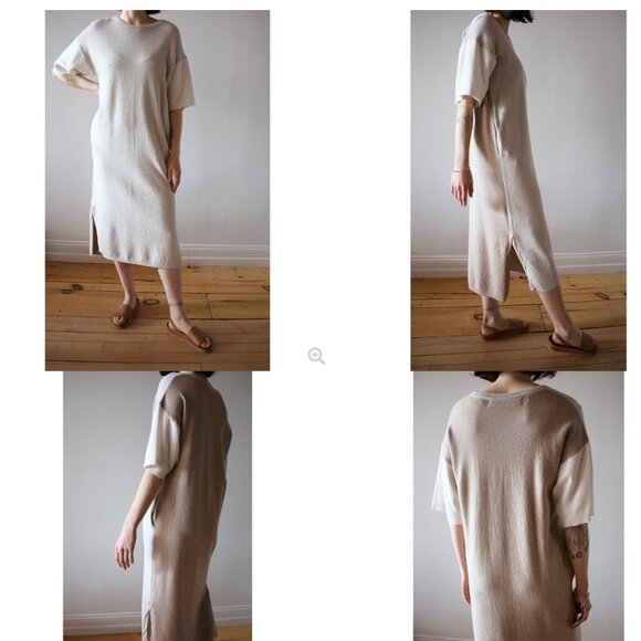 Humanoid Cloth Label Sole Dress White Medium NWT Retail $265 RARE FIND - Picture 15 of 15